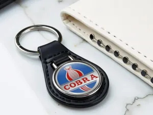 Shelby Leather Key Chain Durable Design Force Edition
